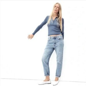 Everlane The Relaxed Straight Fit Organic Cotton Jeans Relaxed Fit